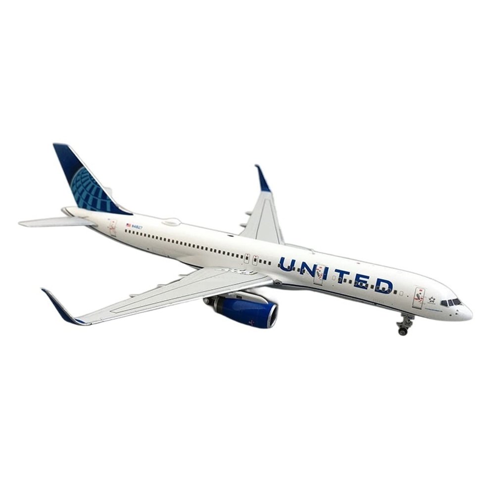 PHYUIDS for: Die Cast 1:400 Scale United Airlines Boeing 757-200 Alloy Airliner Model