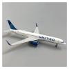 PHYUIDS for: Die Cast 1:400 Scale United Airlines Boeing 757-200 Alloy Airliner Model view 4