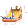 21FT/L Commercial Grade Water Slide for Adults,Inflatable Water Slide w/Heavy Duty Full PVC,Giant Splash Water Pool,1100 Blower,Dual slides Suitable for backyard, outdoor and commercial activities view 2