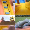 21FT/L Commercial Grade Water Slide for Adults,Inflatable Water Slide w/Heavy Duty Full PVC,Giant Splash Water Pool,1100 Blower,Dual slides Suitable for backyard, outdoor and commercial activities view 4