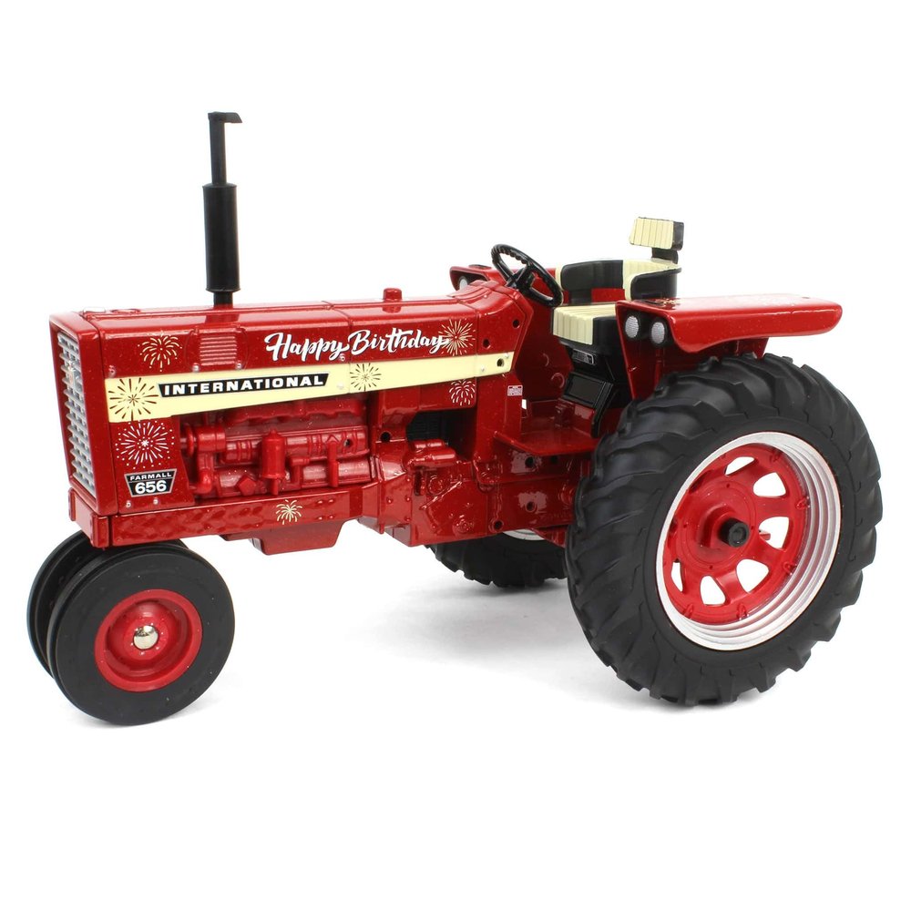 ERTL 1/16 International Harvester 656 Diesel Happy Birthday Tractor 44360