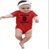 18M Red Infant Crayon Costume with Many Color Choices Creeper view 1