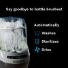 Baby Brezza Bottle Washer Pro - Baby Bottle Washer, Sterilizer + Dryer - All in One Machine Cleans Baby Essentials, Bottles + Pump Parts  Appliance Replaces Bottle Brushes & Drying Racks, Charcoal view 2