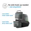 Baby Brezza Bottle Washer Pro - Baby Bottle Washer, Sterilizer + Dryer - All in One Machine Cleans Baby Essentials, Bottles + Pump Parts  Appliance Replaces Bottle Brushes & Drying Racks, Charcoal view 4