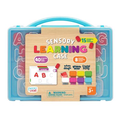 Sensory Learning Case with Air Dry Clay, Dream Sensory Sand and More by Chuckle & Roar