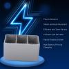 Two Way Battery Charging Hub for Mini 3, Mini 3 Min4 Pro Drone, Three Batteries in Sequence, Check Battery Level Charger Accessories, for Mini 3 Pro Mini 3 Mini 4 Pro Drone view 3