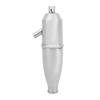 HSP RC Parts, RC Exhaust Pipe 13.2cm Aluminum Side Exhaust Pipe Efficient for 1/10 HSP RC Car Parts Truck Engine Parts view 1