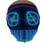 LED EL Wire Purge Mask Halloween Costume Mask view 2
