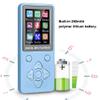 MP3 Player, MP3 & MP4 Players T1 Music MP3 MP4 Player Music Player Support 32G Memory Card Crossshaped Buttons (Blue) view 2