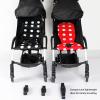 3pcs Baby Stroller Connector Twin Stroller Connector Safety Twins Dual Stroller Linker Stroller Pushchair Connector for Two Strollers Connection view 2