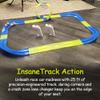 Car Race Track Set with 2 High-Speed Micro EV Racers, Dual Racing Game Lap, Toy Gift for Kids, Boys, Girls, Ages 6+ view 3