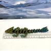 3D Printed Baby Dragon with Dragon Egg, Articulated Clover, Crystal, Easter, Rose, Gemstone, Orchid, Woodland Baby Dragon, Fidget ADHD Toy BD-Set-001 (Egg + Gemstone Baby Dragon, Orange Blue Green) view 4