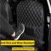 2 Pcs Car Seat Back Anti Kick Pad for Nissan Note Micra Pulsar Patrol Livina Leather Car Seat Back Cover Protector Waterproof Anti-Scratch Seat Protective Cushion Accessories view 2