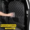 2 Pcs Car Seat Back Anti Kick Pad for Nissan Note Micra Pulsar Patrol Livina Leather Car Seat Back Cover Protector Waterproof Anti-Scratch Seat Protective Cushion Accessories view 3