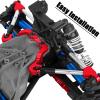 hopsupRC 7075 Aluminum C Hub Front Tie Rods with Stabilizer Upgrade Parts for 1/10 Slash 4X4 4WD LCG.Red view 3