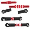 hopsupRC RC Aluminum Adjustable Turnbuckles Camber Links Toe Link Upgrades Part for 1/10 Senton/Granite/Vorteks 3S BLX(Mega 550).Alloy Adjustable Turnbuckles Hops Up.Red(6PCS) view 3