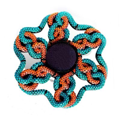 Fingertip Spinning gyro, Coiled Snake gyro Toys, Decompression Spinning gyro, Relieve Pressure to Improve Concentration Fingertip Gyro. (C)