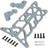 hopsupRC RC Aluminium Alloy Upper Chassis Upgrades Part for 1/10 Rustler/Bandit (VXL) 2WD.#3729.Titanium view 1