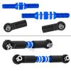 hopsupRC RC Aluminum Adjustable Turnbuckles Camber Links Toe Link Upgrades Part for 1/10 Senton/Granite/Vorteks 3S BLX(Mega 550).Alloy Adjustable Turnbuckles Hops Up.Navy Blue(6PCS) view 3