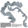 hopsupRC 7075 Aluminum C Hub Front Tie Rods with Stabilizer Upgrade Parts for 1/10 Slash 4X4 4WD LCG.Titanium view 4