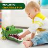[2025 NEW] Remote Control Crocodile Robot Car | Rechargeable 2.4GHz RC Alligator Toy with Realistic Biting & Roaring Sounds, 3-in-1 Prank Game & Interactive Play, Fun Gift for Boys & Girls Ages 310 view 4