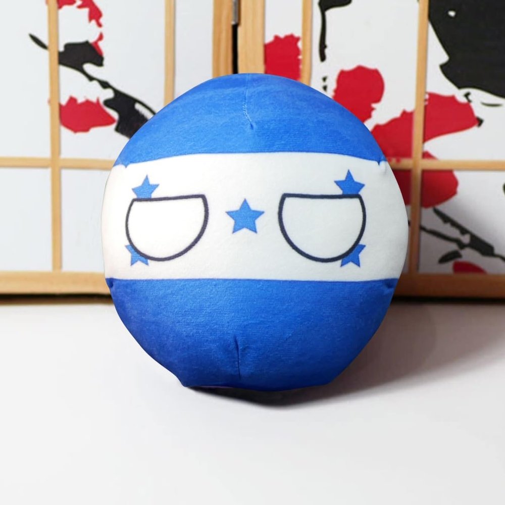 GANGKJDS 7.9inch 3.9inch Polish Ball, Country Ball, Guyana, Honduras, Morocco, Saudi Arabia, Tunisia, Country Ball, Country Ball, Multiple National Flag Decorations(MDG,20cm)