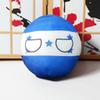 GANGKJDS 7.9inch 3.9inch Polish Ball, Country Ball, Guyana, Honduras, Morocco, Saudi Arabia, Tunisia, Country Ball, Country Ball, Multiple National Flag Decorations(MDG,20cm) view 1