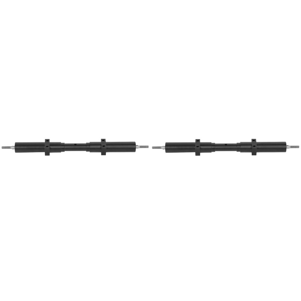 2Pcs RC Wheel Axle, Metal Non Powered Rear Wheel Axle Shaft Upgrade Parts for 1/10 RC Tractor Truck