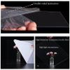 Acrylic Display Box for Doll Model, Transparent Dustproof Display Box, Compatible with Doll Model Construction kit (Model Not Included) (White Base) view 3