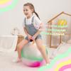 ZOOJOY Hopper Ball for Kids, 18 Inch Bouncy Ball with Handle, Clouds Girl Toys for Indoor Outdoor Active Play, Best Inflatable Balance Hopping Toys for Girls Boys Gifts 3 4 5 6 7 8 Years Old view 4