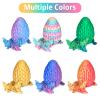 Mydhall 3D Printed Flying Dragon Egg with Articulated Dragon Inside  Toys&Gifts for Kids,Home Decor,Creative Ornaments,Birthday,Easter (Rainbow, Large) view 2