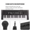 37 Key Piano, Children Musical Toy Keyboard with Recording Function, 8 Tones, 6 Songs Dual Power Supply view 2