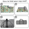 Personalized Nap Mats for Preschool, Custom Name Toddler Sleep Mats for Kids Daycare Kindergarten Car Series Portable Sleeping Bag with Pillow and Blanket for Boys Girls Easy Roll Up Plane view 4