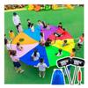 ZMQJEQANBG Play Parachute Outdoor Beach Game - Parachute Game, Parachute Games for Home/Nursery, School Sports Day Kits(3m/9.8ft) view 1