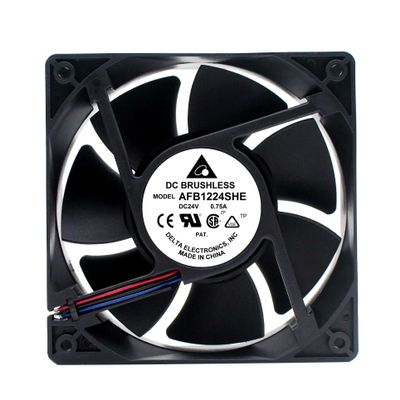 AFB1224SHE 24V 0.75A 12CM 12038 Cooling Fan for AFB1224SHE Inverter Fan
