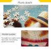 1000 Pieces Jigsaw Puzzle Tropical Guinea Pig Sturdy 2mm Puzzle Pieces Funny Puzzle for Adults Kids view 2