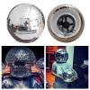 Meiliyizu Disco Ball Helmet, Silver Glitter Disco Helmet, Party Decorations for Bar Club Celebration, Festive Gatherings Accessory view 2