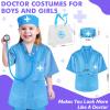 IVENRXIU Doctor Kit for Kids, 17 Pcs Medical Play Set with Bag and Dress Up Costume for Toddlers 3-5, Pretend Play Toys for Kids Boys and Girls, Halloween Christmas Birthday Gifts view 4