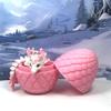 3D Printed Articulated Baby Dragon, 6" Pink and White Cherry Blossom Baby Dragon, Fidget ADHD Toy Executive Desk Decor BD004-PE view 2