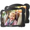 Adjustable 360 Baby Car Mirror 2-Pack - Shatterproof, Easy Installation, Dual Pack for Rear-Facing Seats - Safety Mirror for Infants and Toddlers by Rohent view 1