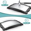 Adjustable 360 Baby Car Mirror 2-Pack - Shatterproof, Easy Installation, Dual Pack for Rear-Facing Seats - Safety Mirror for Infants and Toddlers by Rohent view 2