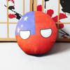 GANGKJDS 7.9inch 3.9inch Polish Ball, Country Ball, Guyana, Honduras, Morocco, Saudi Arabia, Tunisia, Country Ball, Country Ball, Multiple National Flag Decorations(Samoa,20cm) view 1