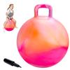 ZOOJOY Hopper Ball for Kids, 18In Bouncy Ball with Handle, Orange Clouds Girls Toys for Indoor Outdoor Active Play, Best Inflatable Balance Hopping Toys for Girls Boys Gifts 3 4 5 6 7 8 9 Yr Old view 1