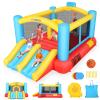 Inflatable Bounce House for Kids 3-12, 12.3FTx9FT Obstacle Bounce House with Dual Racing Slide, Basketball Rim, Bouncy Castle Jump House for Indoor Outdoor Backyard - Blower Included (AKSJ-02) view 1