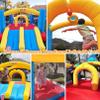 Inflatable Bounce House for Kids 3-12, 12.3FTx9FT Obstacle Bounce House with Dual Racing Slide, Basketball Rim, Bouncy Castle Jump House for Indoor Outdoor Backyard - Blower Included (AKSJ-02) view 2