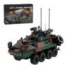 EnuoChbuild WW2 Military Tank Building Blocks, LAV-25 Infantry Fighting Vehicle Engineering Construction, Adult Collectible Model Tanks Kits to Build for Adult - 476 Pieces view 1