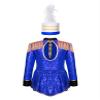Lorilida Girls Circus Drummer Magician Costume Kids Ring Master Jumpsuit Uniform Halloween Outfit Royal Blue B 8 Years view 2