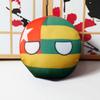 GANGKJDS 7.9inch 3.9inch Polish Ball, Country Ball, Guyana, Honduras, Morocco, Saudi Arabia, Tunisia, Country Ball, Country Ball, Multiple National Flag Decorations(HT,20cm) view 1