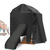 Elevated Cedar Playhouse Cover,78.7" L X 78.7" W X 92" H Black Waterproof Sun Protection Dust,640D Heavy Duty Oxford Fabric, Big Playhouse Year-Round Protective Covers view 1