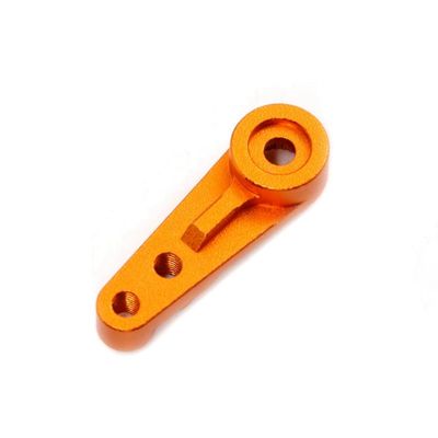 Malockos Metal 25T Servo Horn Servo Arm 8247X For Malockos4 Axial SCX10 YIKONG YK4102 1/10 RC Crawler Car Upgrade Parts - (Color: orange)